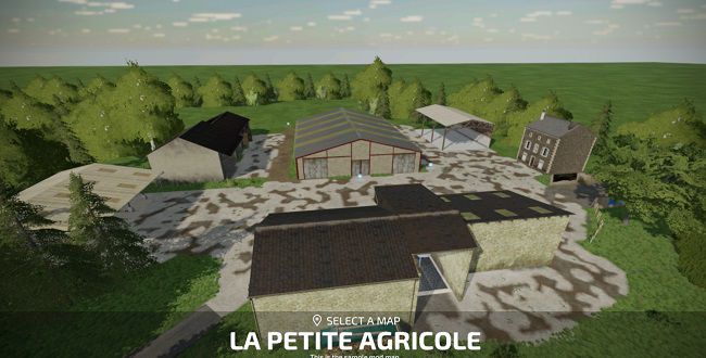 Карта La Petite Agricole v1.0 для Farming Simulator 22 (1.3.x)