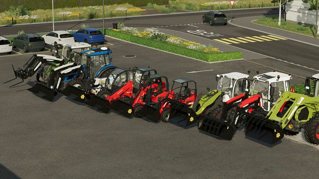 Ålö Frontloader Tools v1.0 для Farming Simulator 22 (1.3.x)