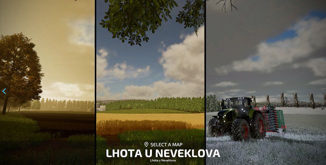 Карта Neveklov v1.0.0.1 для Farming Simulator 22 (1.4.x)