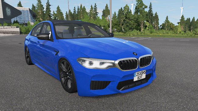 BMW 5-Series 2019 v1.0 для BeamNG.drive (0.24.x)