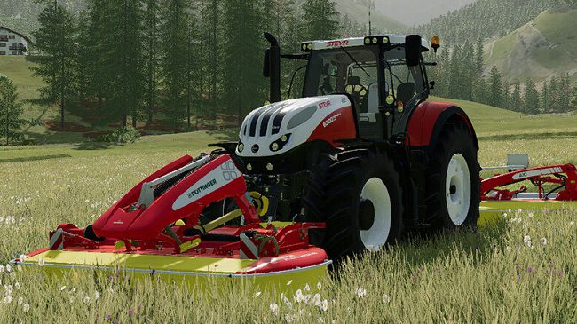 Steyr Terrus CVT v1.1 для Farming Simulator 22 (1.5.x)