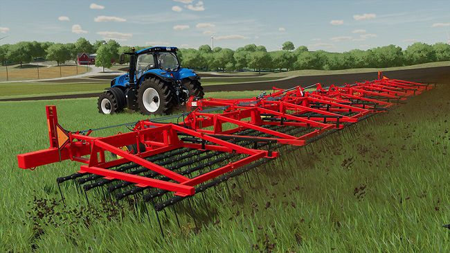 Bourgault XR770 Harrow v1.0 для Farming Simulator 22 (1.3.x)