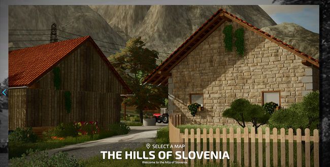 Карта The Hills Of Slovenia V10 для Farming Simulator 22 13x Моды для игр про автомобили 4541