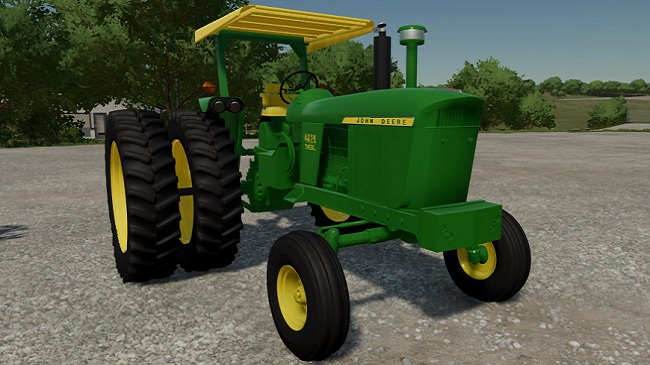 John Deere 4020 v2.0 для Farming Simulator 22 (1.3.x)