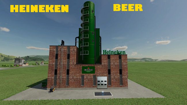 Heineken Beer v1.0.0.0 для Farming Simulator 22 (1.3.x)