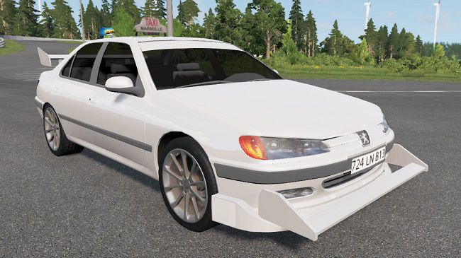 Peugeot Taxi для BeamNG.drive (0.24.x)