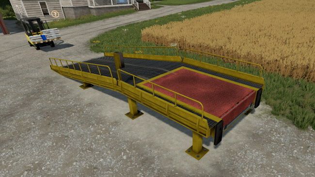 Loading Ramp With Dock Leveler v1.0 для Farming Simulator 22 (1.3.x)