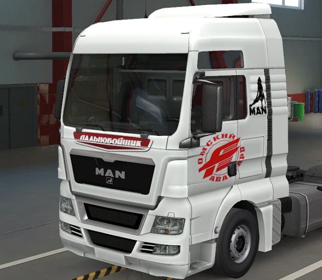 Скин Man GTX для Euro Truck Simulator 2 (1.39-1.43)