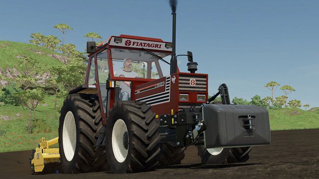 New Holland 110 90 v1.0.1 для Farming Simulator 22 (1.10.x)