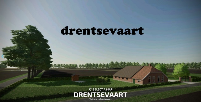 Карта Drenstevaart v1.1.1.0 для Farming Simulator 22 (1.3.x)