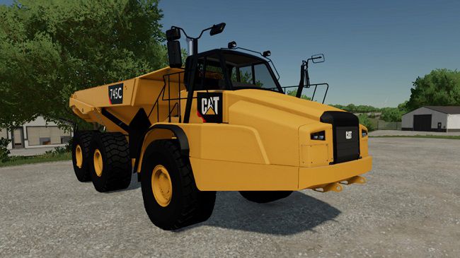 Caterpillar 745C v1.0 для Farming Simulator 22 (1.3.x)