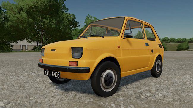 Fiat 126p v1.0.0.0 для Farming Simulator 22 (1.3.x)