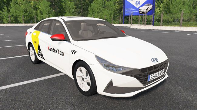 Hyundai Elantra (CN7) 2021 v1.0 для BeamNG.drive (0.24.x)
