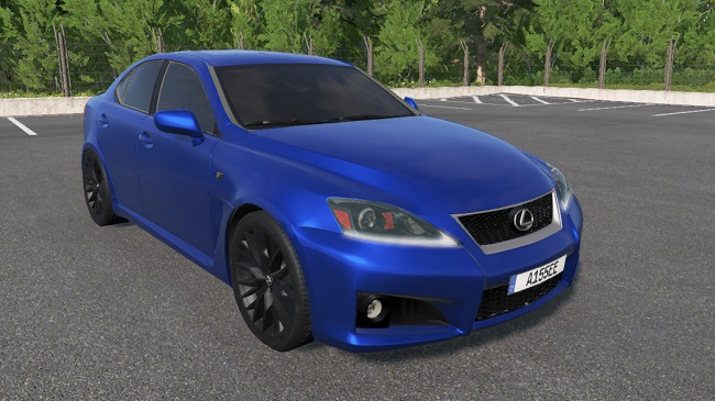 Lexus IS F v1.0 для BeamNG.drive (0.27.x)
