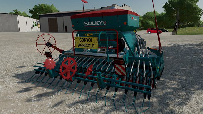 Sulky Xeos v1.0 для Farming Simulator 22 (1.3.x)