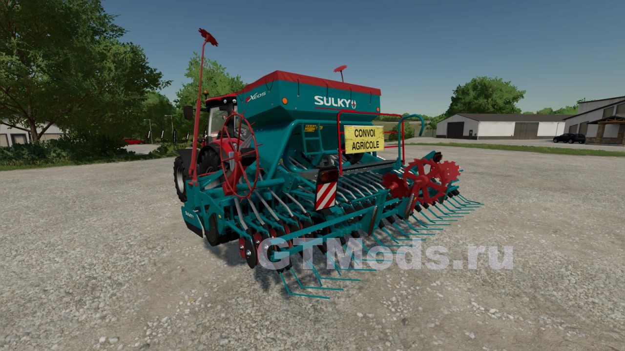 Sulky Xeos V10 для Farming Simulator 22 13x Моды для игр про автомобили от 7665