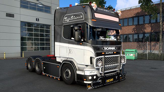 Scania R620 V8 v1.0 для Euro Truck Simulator 2 (1.43.x)
