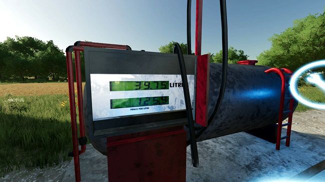 Large Diesel Tank v1.0 для Farming Simulator 22 (1.3.x)