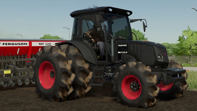 Mahindra 86 110 v1.1 для Farming Simulator 22 (1.11.x)