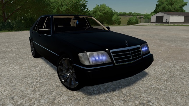 Mercedes-Benz W140 v1.0 для Farming Simulator 22 (1.3.x)