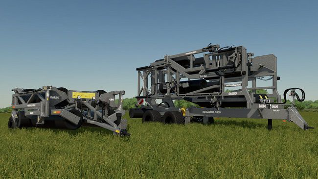 Dalbo Grass Rollers Pack v1.0 для Farming Simulator 22 (1.3.x)