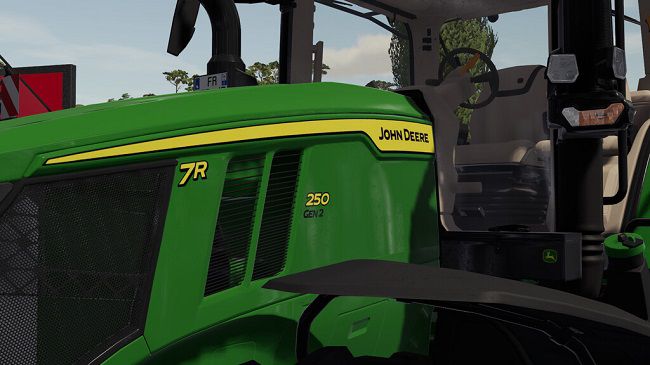 John Deere 7R v1.0 для Farming Simulator 22 (1.3.x)