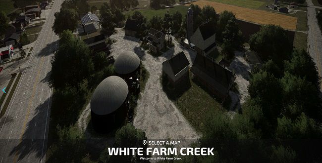 Карта White Farm Creek v1.0.0.1 для Farming Simulator 22 (1.3.x)