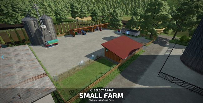 Карта Small Farm v1.0.0.2 для Farming Simulator 22 (1.4.x)
