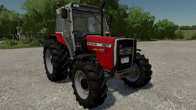 Massey Ferguson 390T v1.0 для Farming Simulator 22 (1.3.x)
