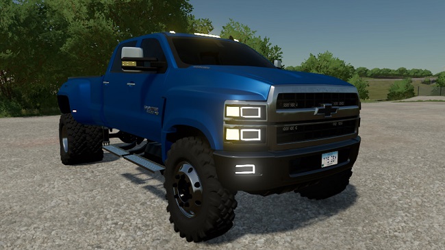 2018 Chevrolet Silverado 4500HD v1.0 для Farming Simulator 22 (1.3.x)