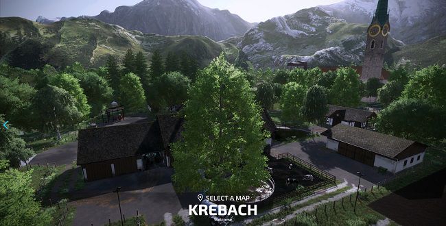 Карта Krebach v1.0 для Farming Simulator 22 (1.3.x)