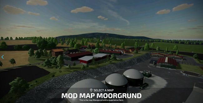 Карта Moorgrund v1.0.0.4 для Farming Simulator 22 (1.6.x)