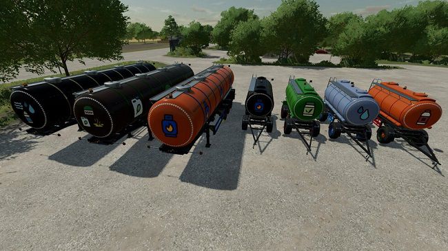 Lizard Liquid Tankers v1.0.1 для Farming Simulator 22 (1.4.x)