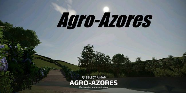 Карта Agro Azores v1.0 для Farming Simulator 22 (1.3.x)