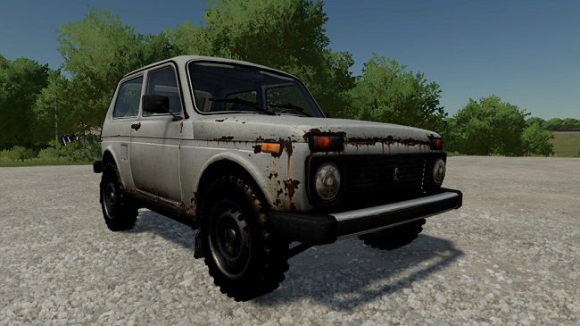 Lada Niva Old v1.0 для Farming Simulator 22 (1.3.x)