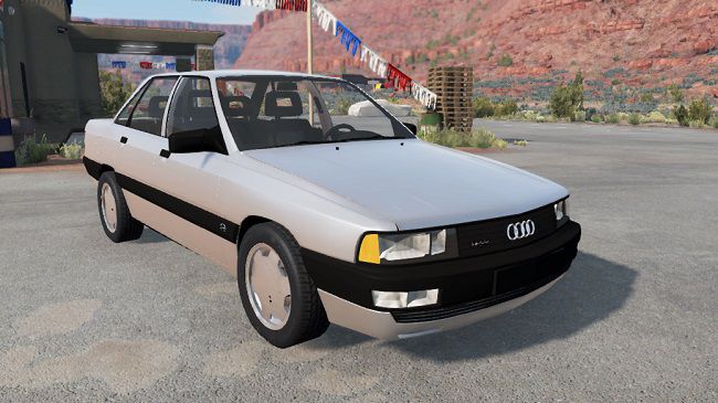 AUDI 200 v1.0 для BeamNG.drive (0.24.x)