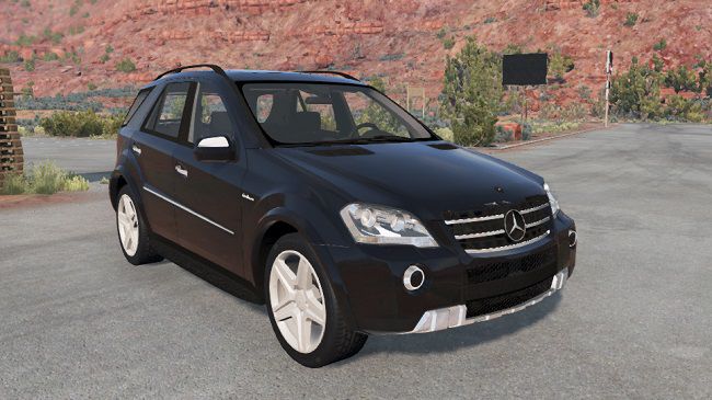 Mercedes-Benz ML 63 AMG для BeamNG.drive (0.24.x)