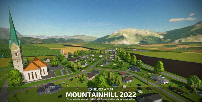 Карта Mountain Hill 2022 v6.1.0.6