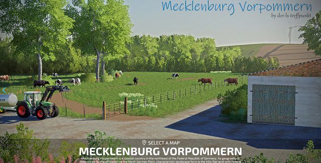 Карта Mecklenburg Vorpommern v1.1.0.2