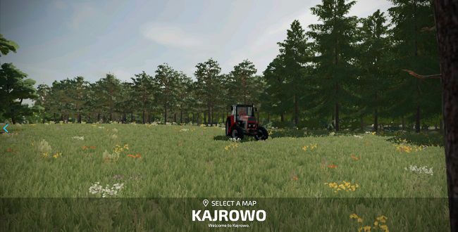 Карта Kajrowo v1.0 для Farming Simulator 22 (1.3.x)