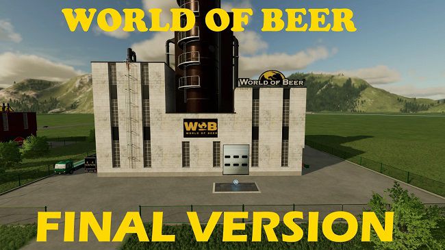 World Beer Production v1.0.0.1 для Farming Simulator 22 (1.3.x)