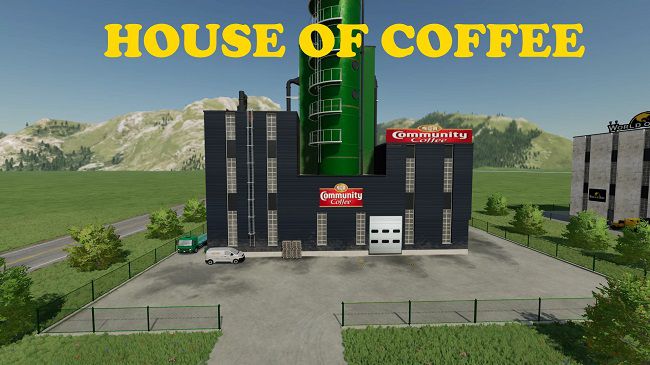 House Of Coffee v1.0 для Farming Simulator 22 (1.3.x)