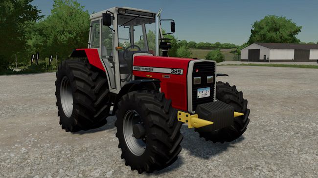 Massey Ferguson 399 Edit v1.0.0.6 для Farming Simulator 22 (1.3.x)