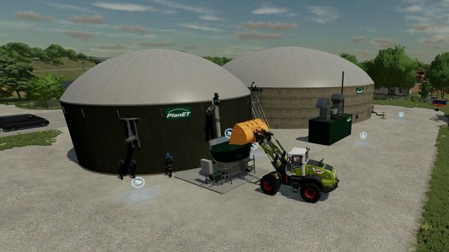 BGA Methane Pack v1.0 для Farming Simulator 22 (1.4.x)