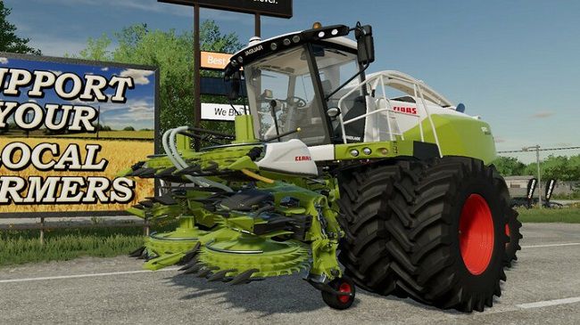 Claas JAGUAR 900 Type 502 v1.2 для Farming Simulator 22 (1.8.x)