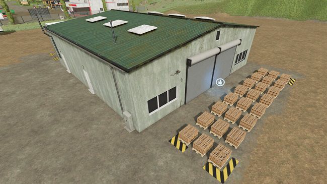 Pallet And Bale Warehouse v1.0 для Farming Simulator 22 (1.4.x)