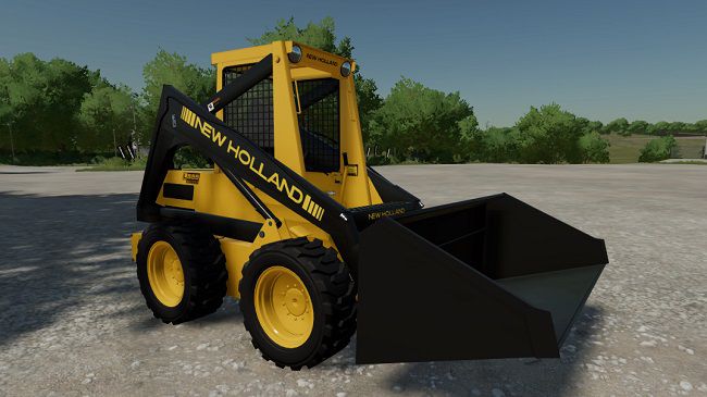 New Holland L555 Deluxe v1.0 для Farming Simulator 22 (1.4.x)