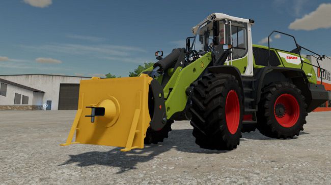 Trailer Adapter For Wheel Loaders v1.0 для Farming Simulator 22 (1.4.x)