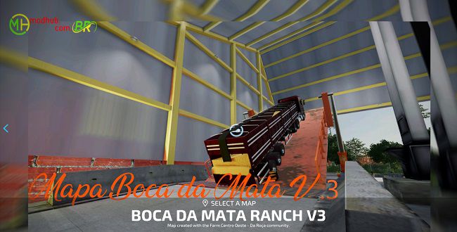 Карта Fazenda Boca da Mata v3.0 для Farming Simulator 22 (1.4.x)