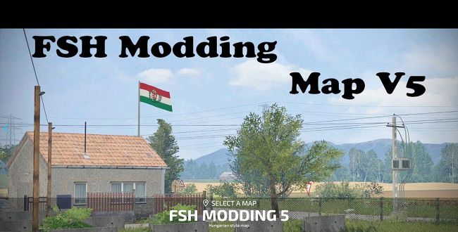 Карта FSH Modding V5 v3.0.0.0 для Farming Simulator 22 (1.4.x)